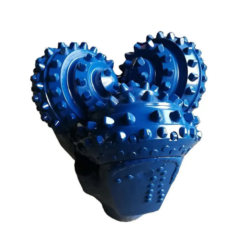 6 ((152.4 mm) Matériau carbureux Tricone rotatif broyeur Bits d'extraction de pétrole et de gaz Utilisation