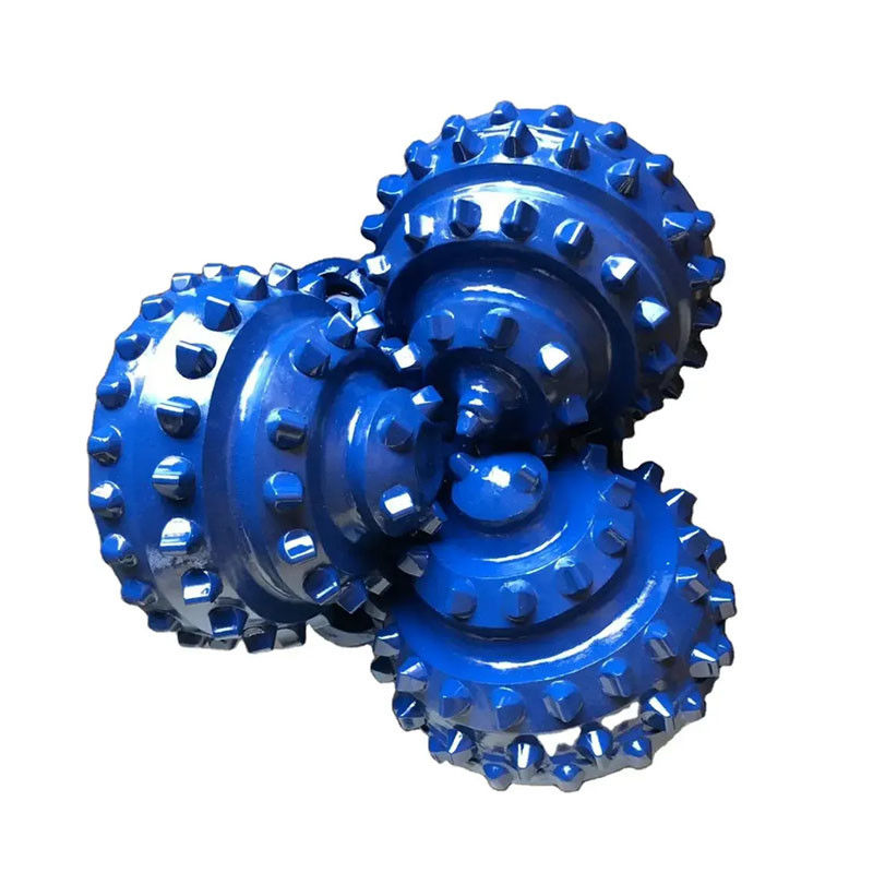 6 ((152.4 mm) Matériau carbureux Tricone rotatif broyeur Bits d'extraction de pétrole et de gaz Utilisation