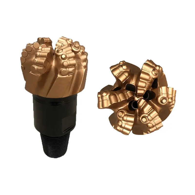 6 1/2 (165,1 mm) Formation douce à dure Bits de forage PDC pour le forage de puits de pétrole, de gaz et d'eau