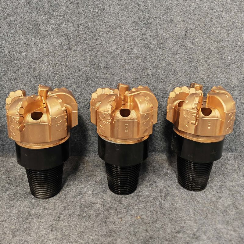 5 7/8 pouces avec 3 1/5REG 6 lames de forage géologique corps en acier PDC Bit