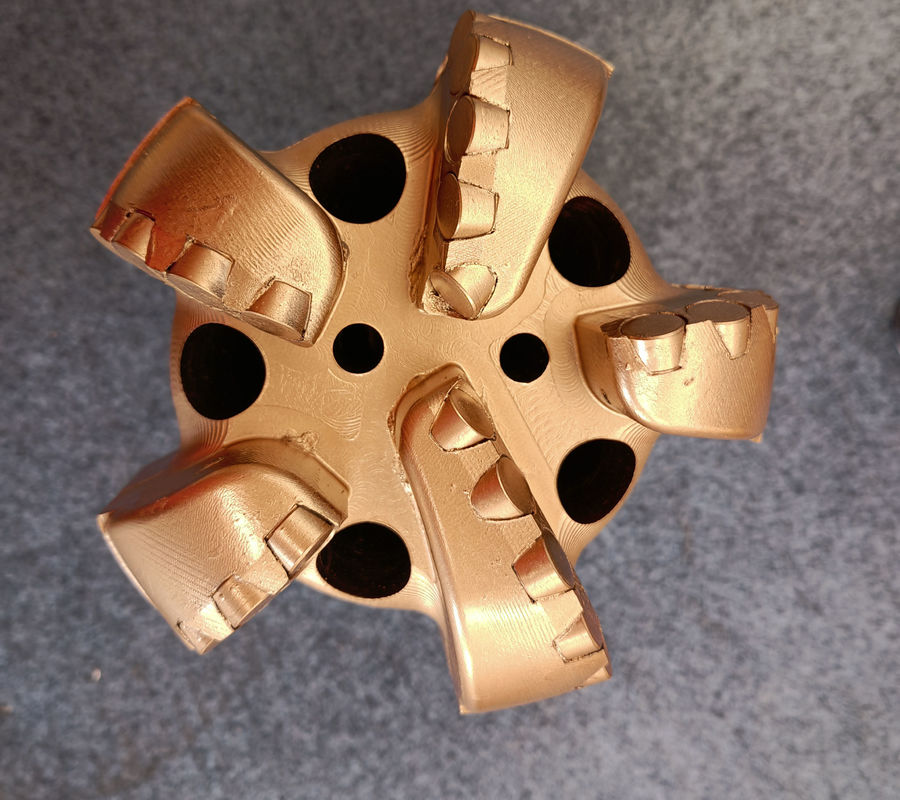 Coupeurs à double ligne de 165 mm PDC Pierre en rouleau de base de diamants
