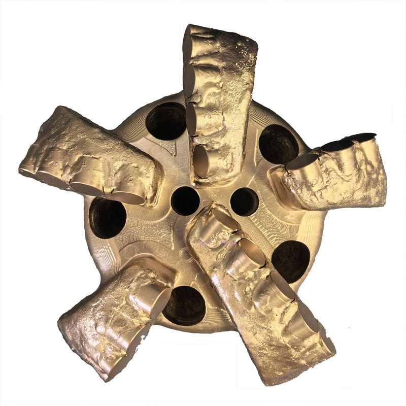 Forets PDC personnalisables à haute performance pour puits d'eau avec corps en acier pour un forage efficace