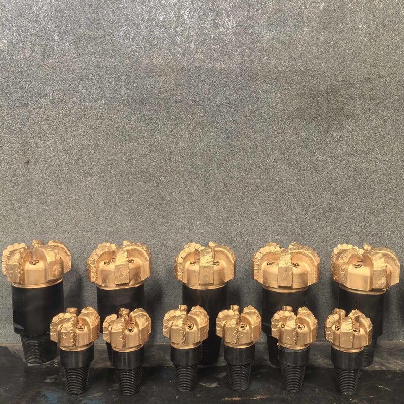 Tailles personnalisables de 98 mm à 3593,7 mm, trépans PDC en acier allié pour le forage de puits de gaz et d'eau