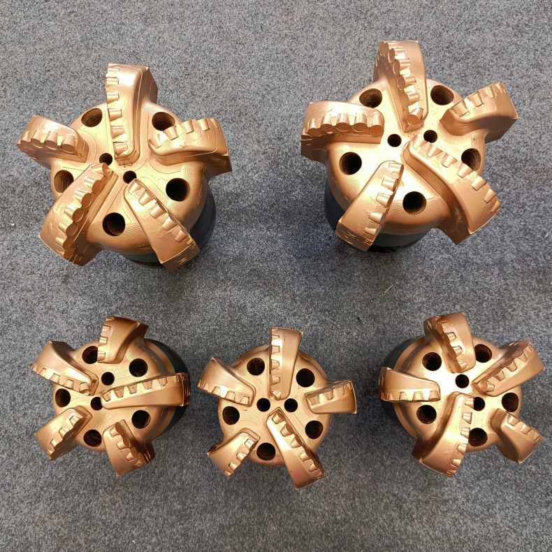 Conception personnaliser les bits PDC de 98 mm à 250 mm pour les formations douces à moyennes