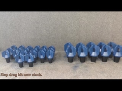 trépan à lames d'étape