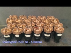 Aléseur PDC à 3 lames pour forage de puits d'eau à haut rendement